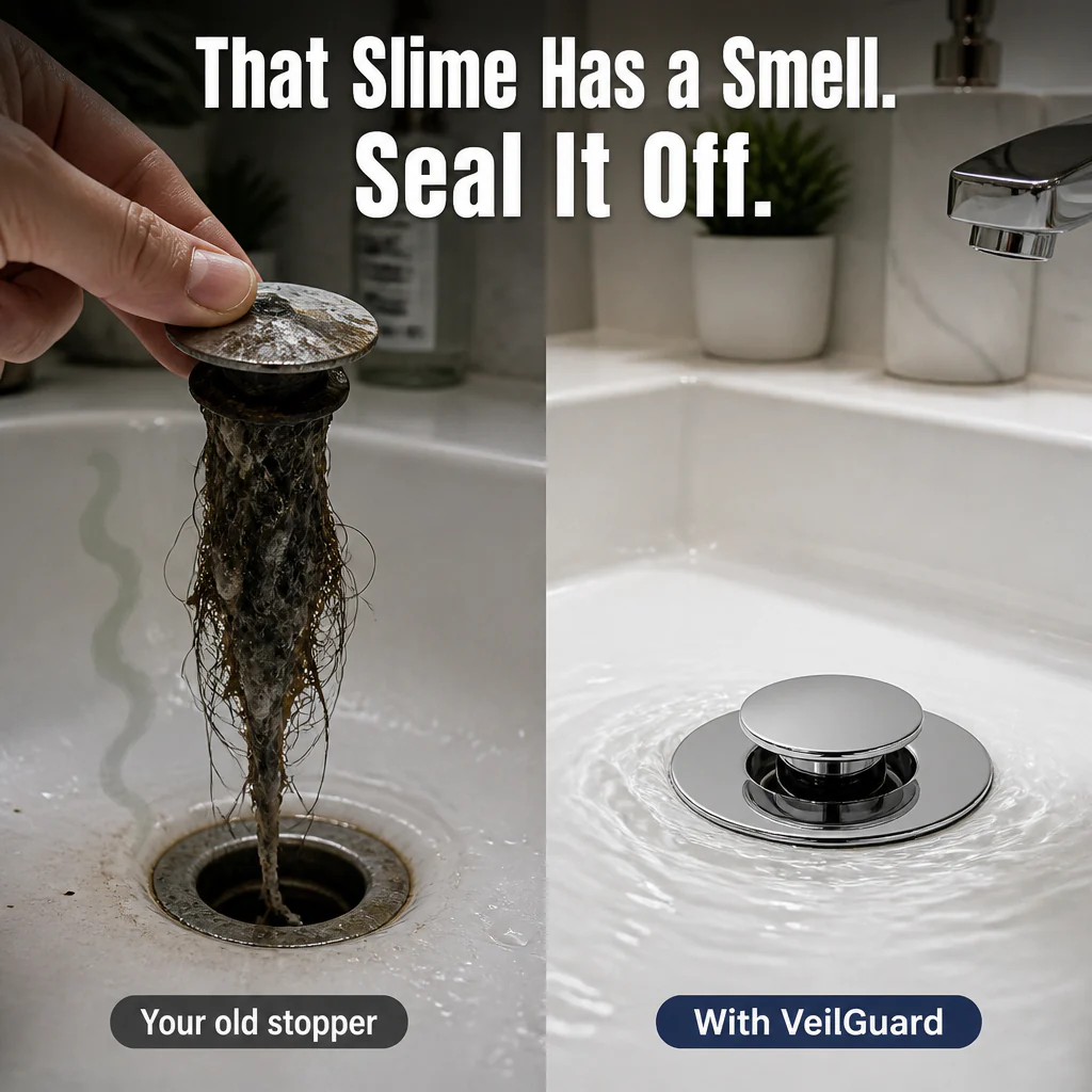 VeilGuard™ — Catch Hair, Seal Out Drain Smell & Save Every Lost Ring - Image 2
