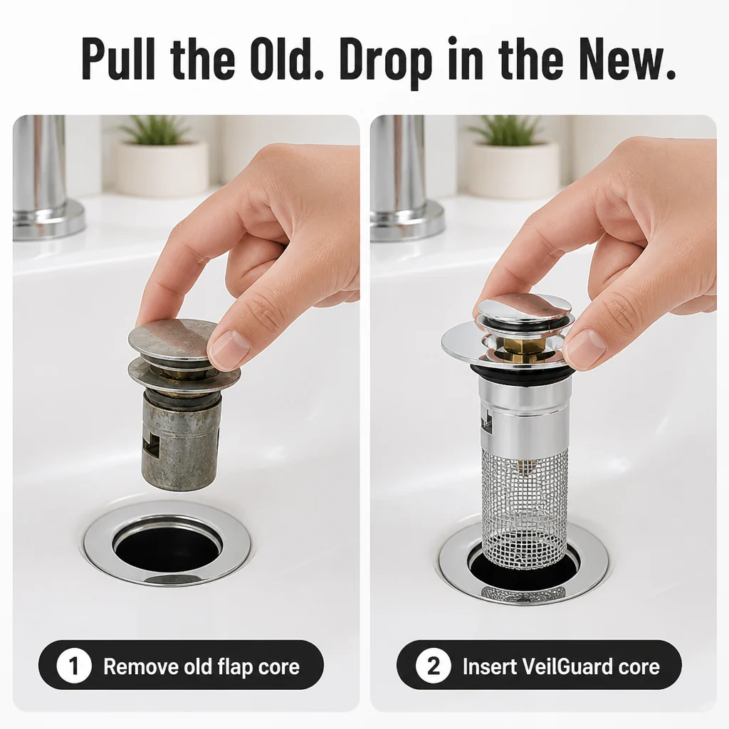 VeilGuard™ — Catch Hair, Seal Out Drain Smell & Save Every Lost Ring - Image 8