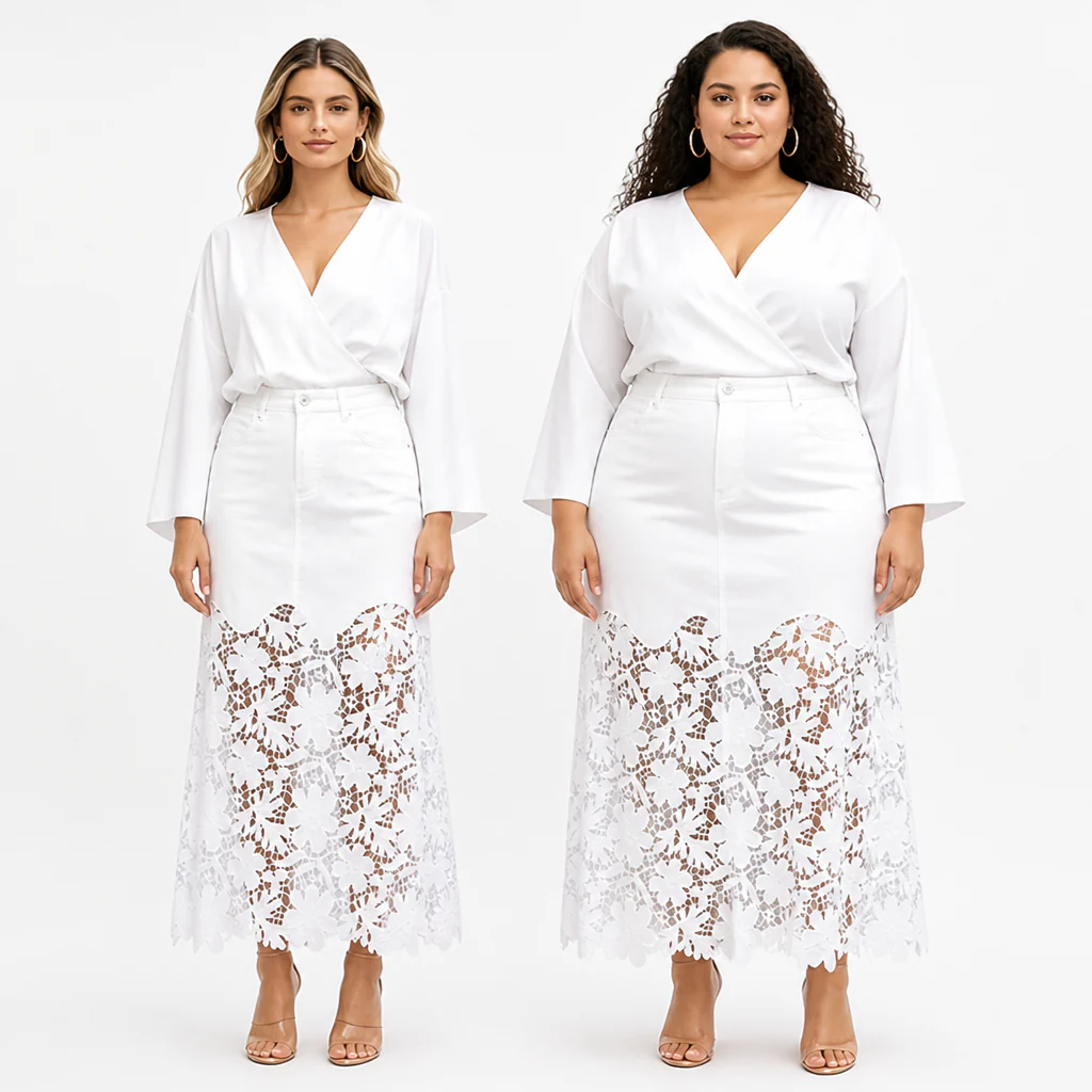 VelaLace™ Denim Skirt — Unleash Your Confidence with Comfort and Allure - Image 9
