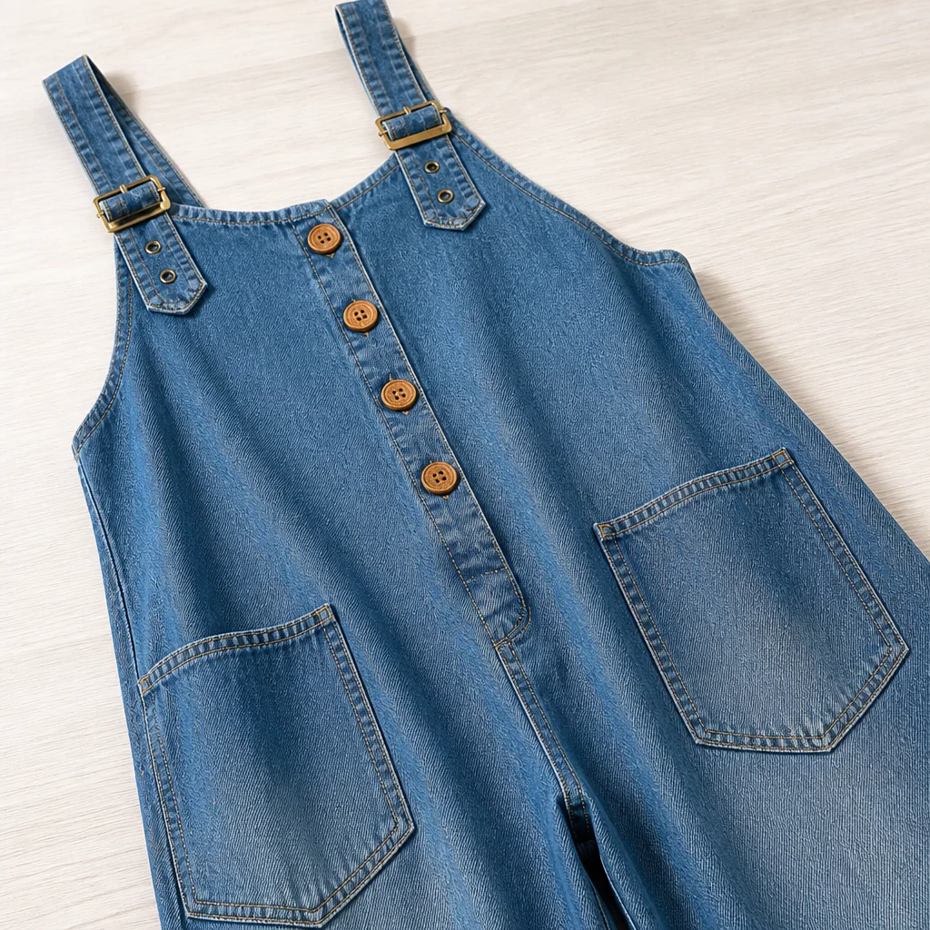 VelaSway™ Casual Denim Jumpsuit — Embrace All-Day Freedom with Flattering, Effortless Style - Image 5