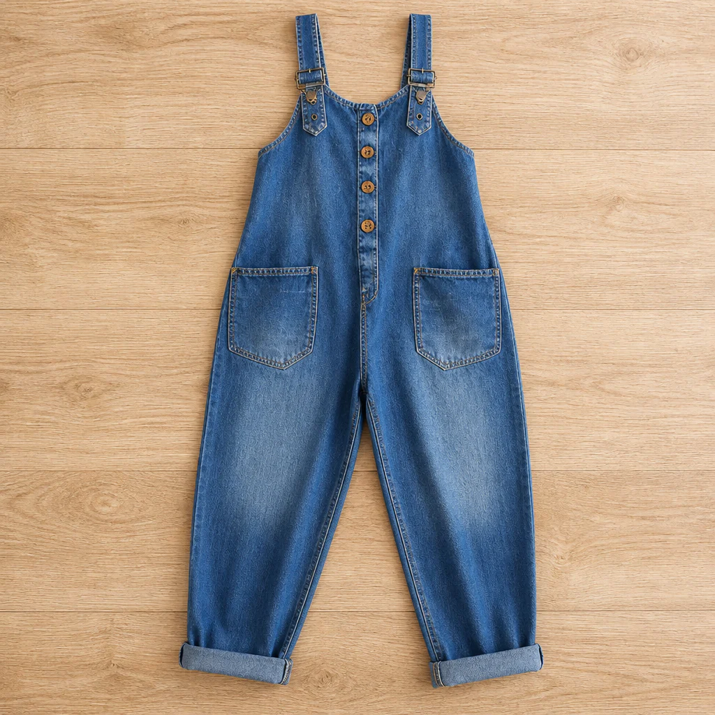 VelaSway™ Casual Denim Jumpsuit — Embrace All-Day Freedom with Flattering, Effortless Style - Image 8