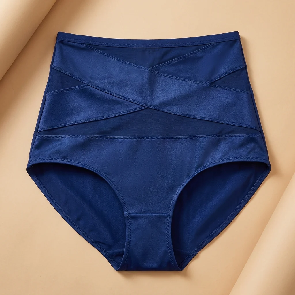 VeloriCurve™ – High-Waist Cross-Panel Tummy Control Shaping Briefs - Image 11