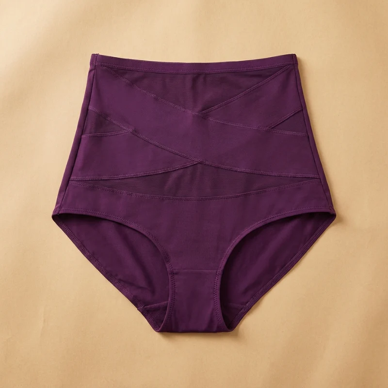 VeloriCurve™ – High-Waist Cross-Panel Tummy Control Shaping Briefs - Image 12