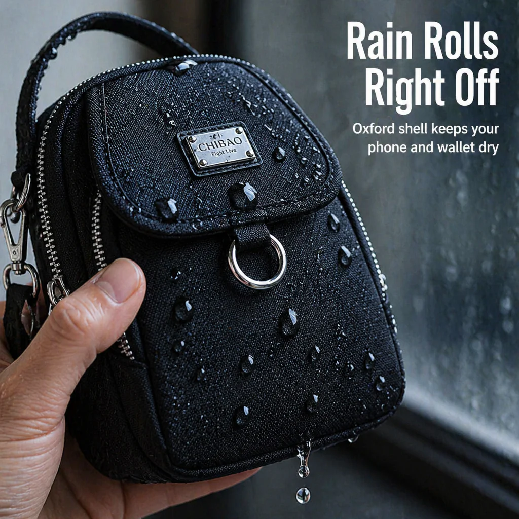 VeloStride™ Mini Crossbody — Carry Your Phone, Wallet & Keys Through Any Weather - Image 5