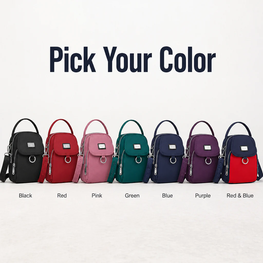 VeloStride™ Mini Crossbody — Carry Your Phone, Wallet & Keys Through Any Weather - Image 9