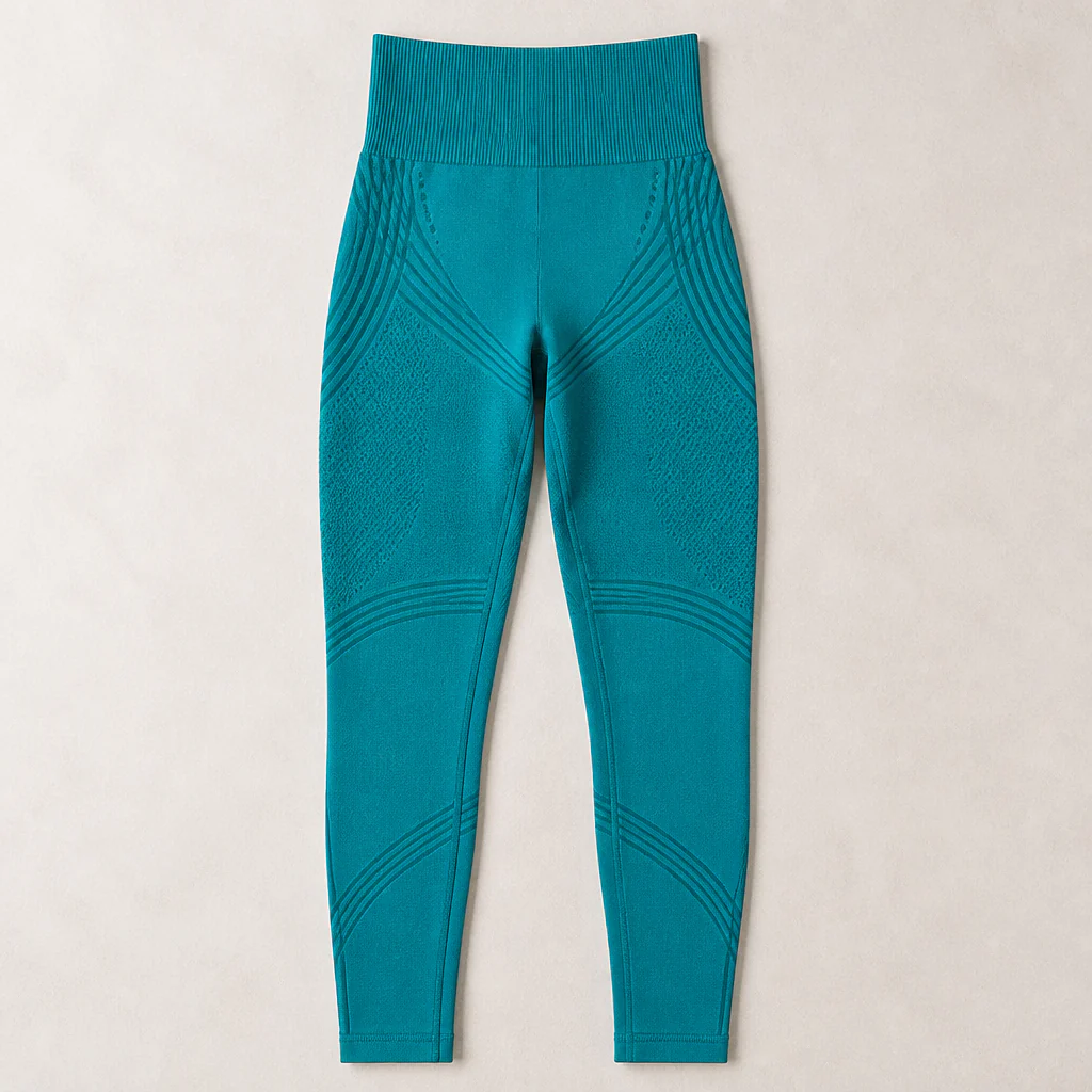 VelouraTone™ – High-Waist Seamless Sculpting Leggings with Lifting Contour Seams - Image 3