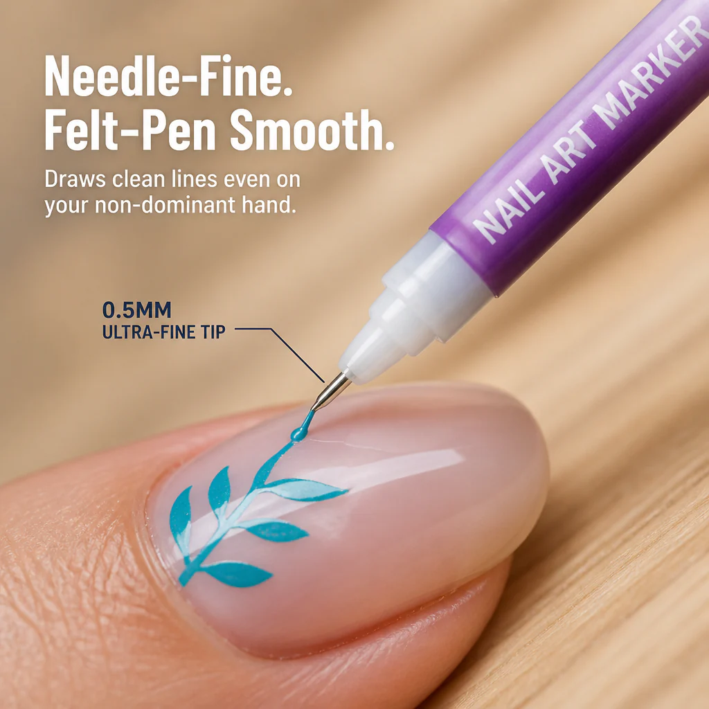 VeLuxeArt™ — Paint Salon-Detail Nail Art at Home Without Brushes or Skill - Image 3