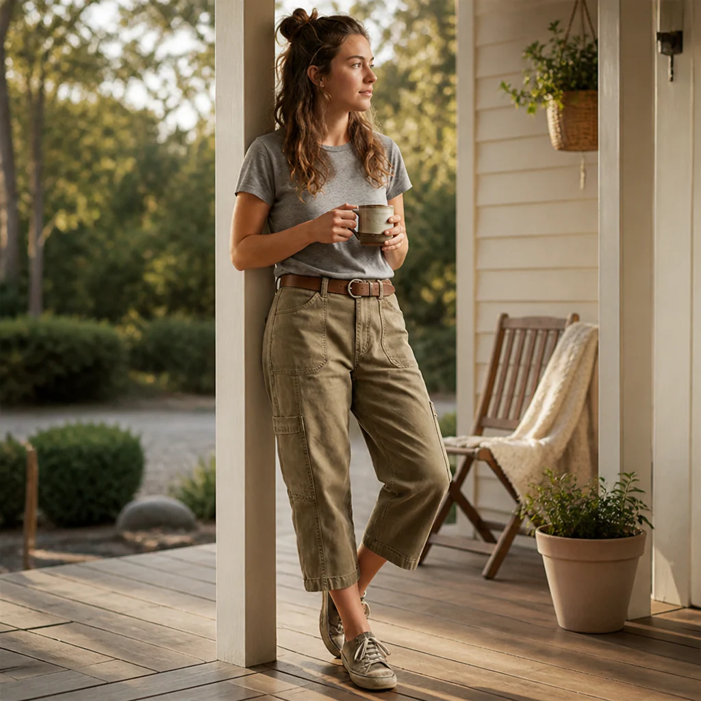VeranoVibe™ Cargo Capris — Move Freely, Stay Cool, and Carry Everything You Need Without the Bulk - Image 3