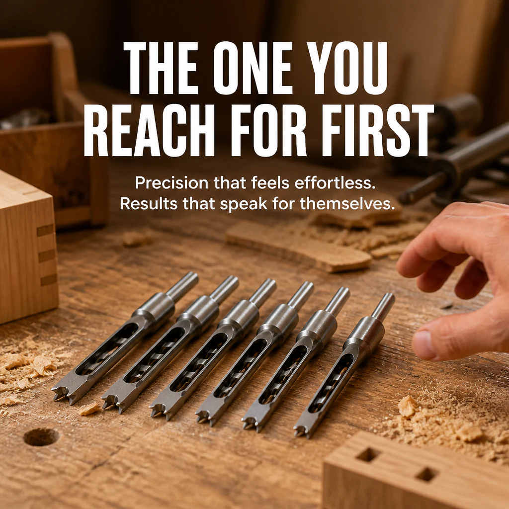 VeroEdge™ Square Hole Drill Bits — Effortless Precision for Flawless, Proud Craftsmanship - Image 7