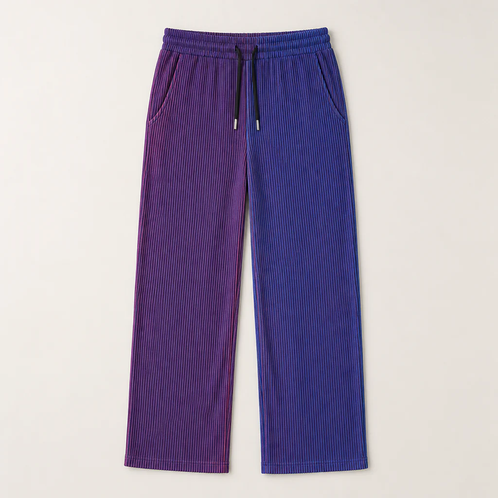 VeroStride™ – Lightweight Pleated Straight-Leg Pants with Drawstring Waist - Image 11