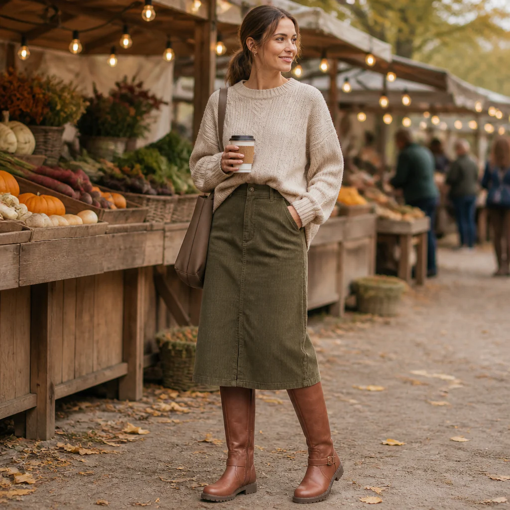 VeroStride™ – Classic Knee-High Riding Boots with Block Heel - Image 2