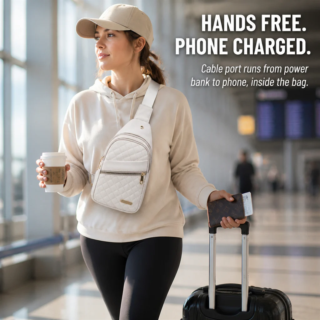 VertaCarry™ — Ditch the Tote and Carry Your Day in Three Zip Pockets - Image 3