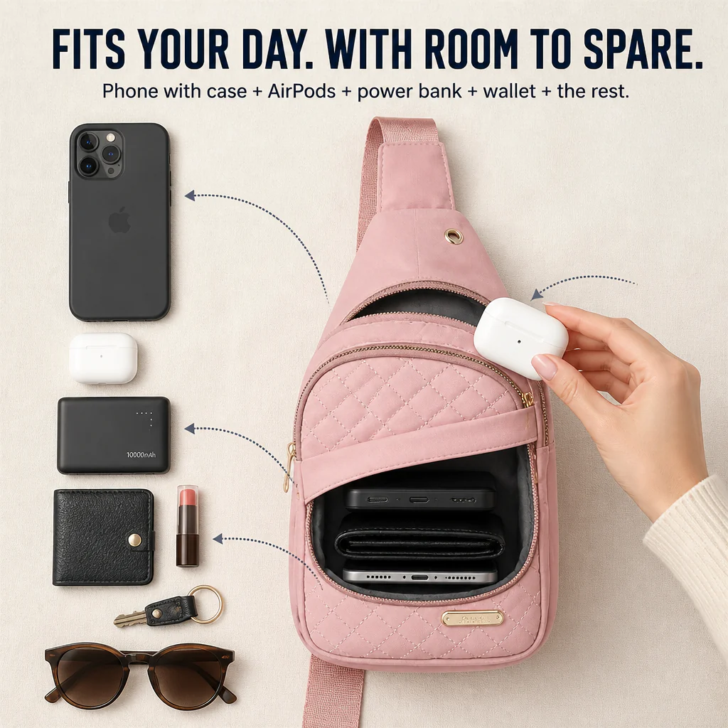 VertaCarry™ — Ditch the Tote and Carry Your Day in Three Zip Pockets - Image 5