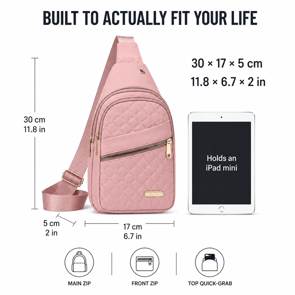 VertaCarry™ — Ditch the Tote and Carry Your Day in Three Zip Pockets - Image 7