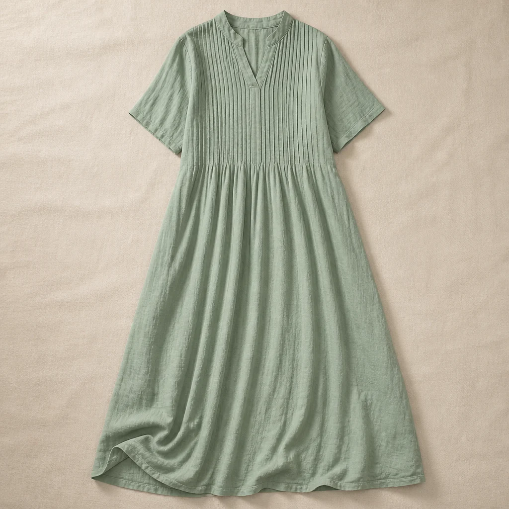 VexaLuxe™ Pleated Dress — Unleash Effortless Grace and All-Day Cool Confidence - Image 10