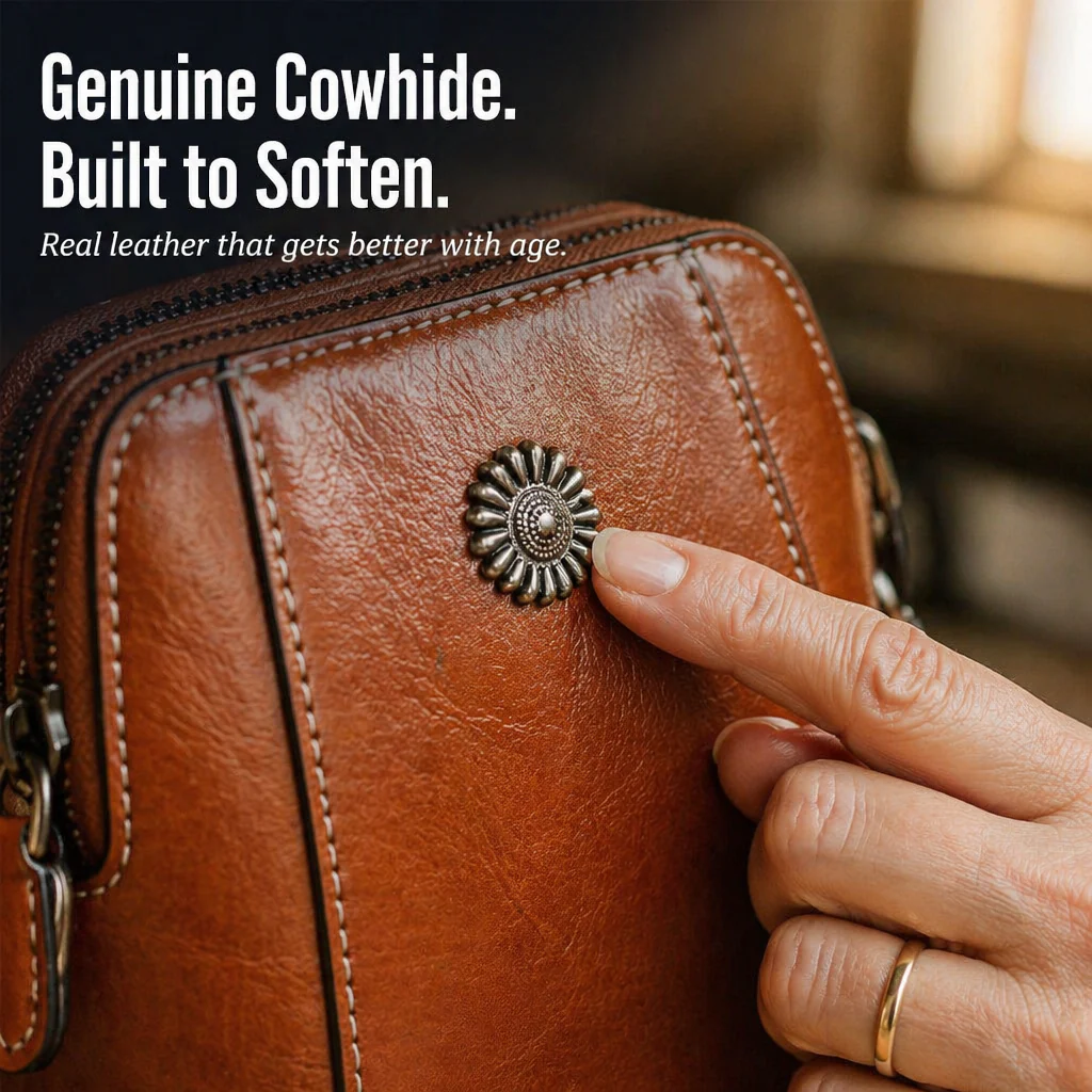 VividAura™ — Carry Phone, Cards & Lipstick in One Soft-Leather Crossbody - Image 3