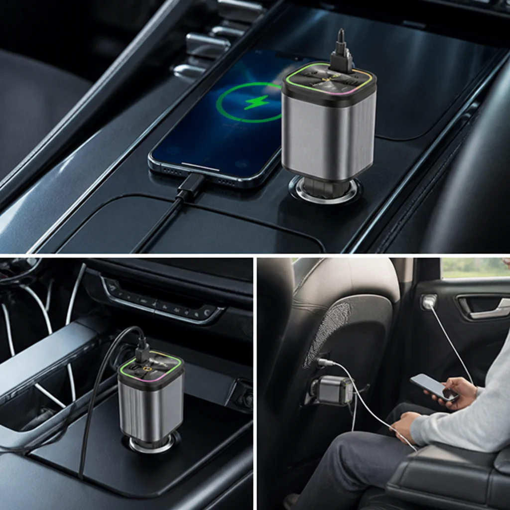 VoltAura™ 120W — Charge at Lightning Speed While Transforming Your Ride into a Stunning Starry Escape - Image 6