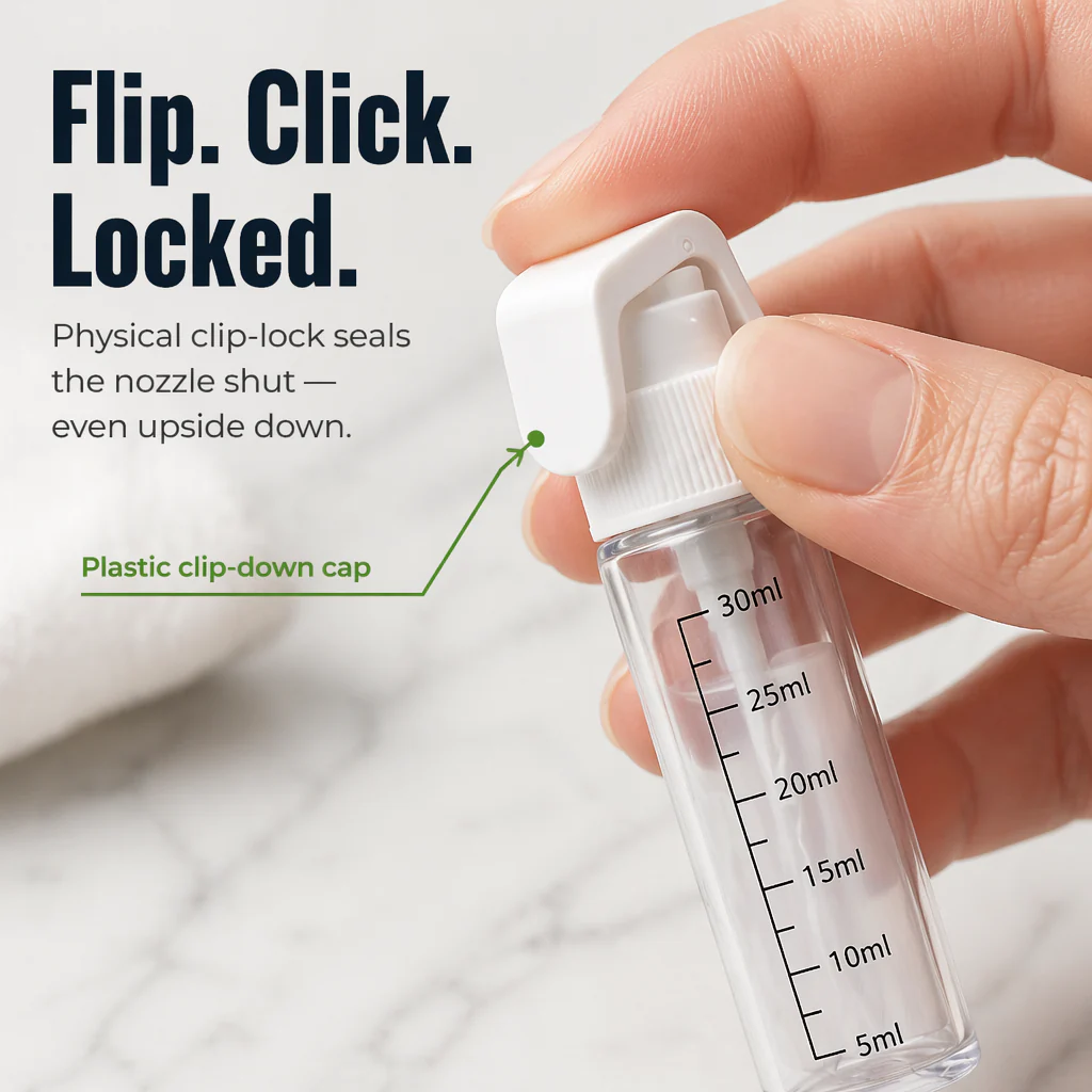 VoyaPack™ — Pack, Lock & Dispense All Four Toiletries From One Case - Image 3