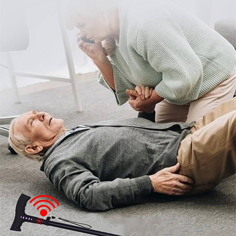 Walking Stick | Fall Detector | Adjustable Height | SmartCane - Image 3