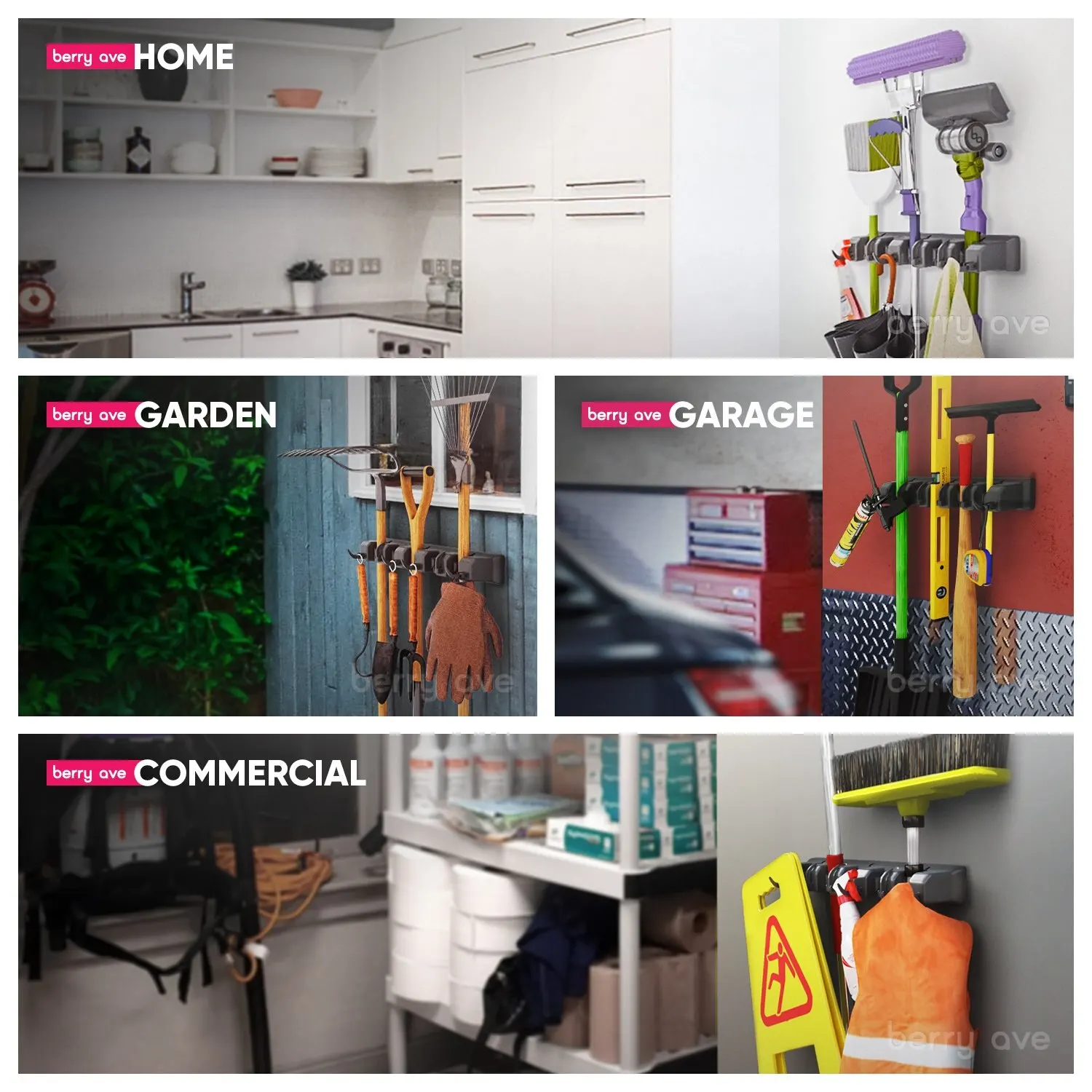 Wall-Mounted Broom Holder - Image 5