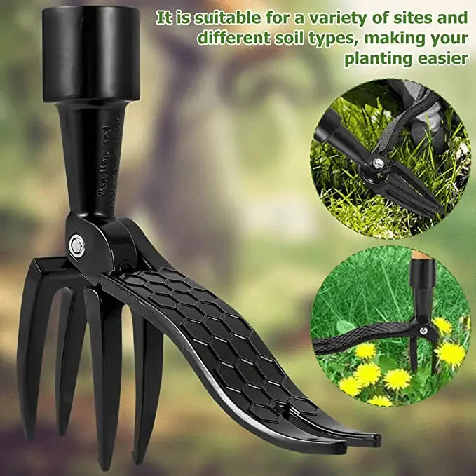 Weed Extractor with Foot Lever | Effective Weed Removal | Extended Handle | RootRaus - Image 7