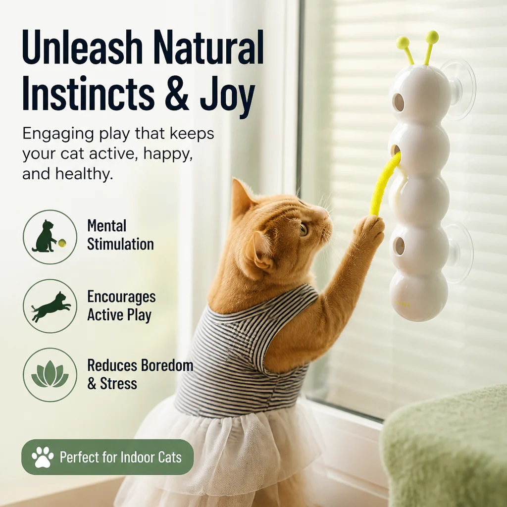 WhiskerTwist™ — Ignite Your Cat’s Wild Instincts for Endless Indoor Adventure - Image 5