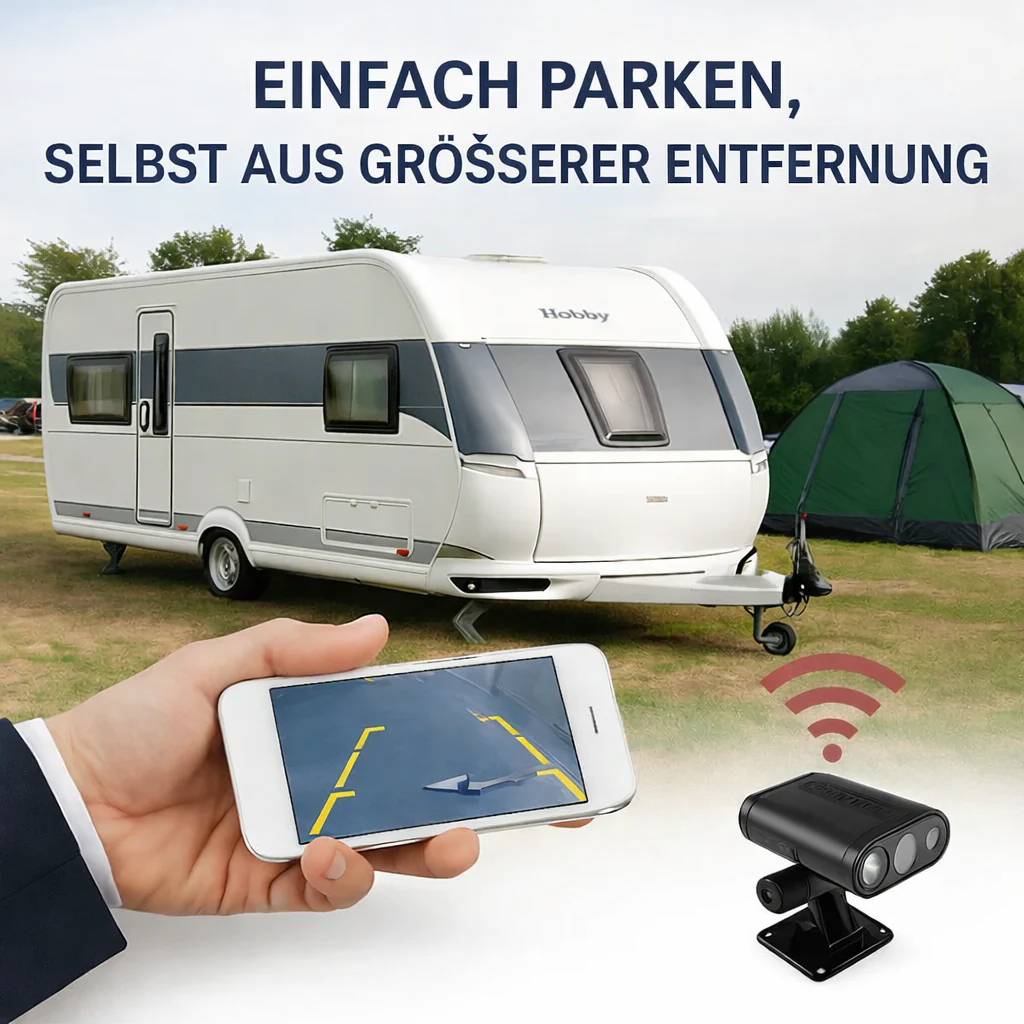 Wireless Backup Camera | HD Night Vision Streaming via App | Wide-Angle Viewing | EasyCam Pro - Image 3