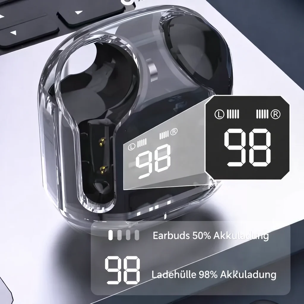 Wireless Earbuds | In-Ear Earphones | Crisp Audio & Extended Playtime | ClearBeat - Image 2