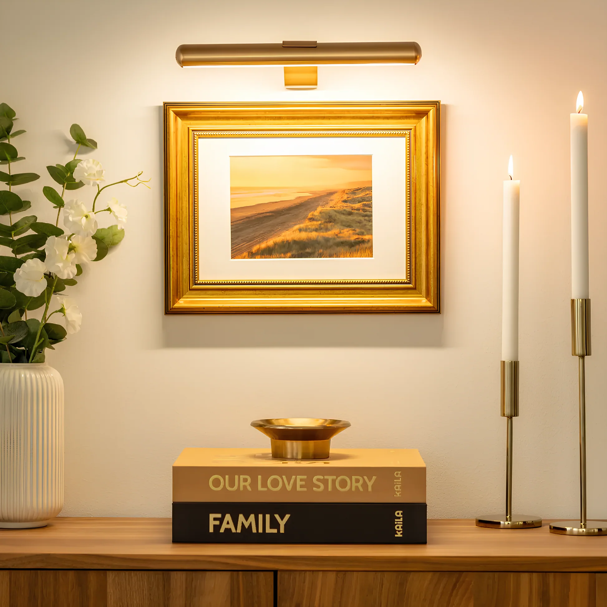Wireless LED Art Light – Adjustable Wall Lamp for Display Pieces - Image 8