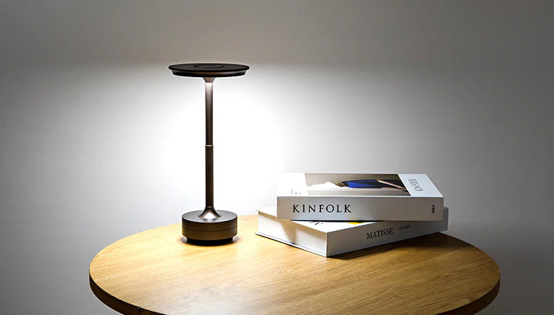 Wireless LED Desk Lamp with Touch Dimmer – Aluminum, IP44 - Image 14