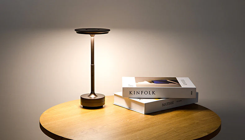 Wireless LED Desk Lamp with Touch Dimmer – Aluminum, IP44 - Image 16