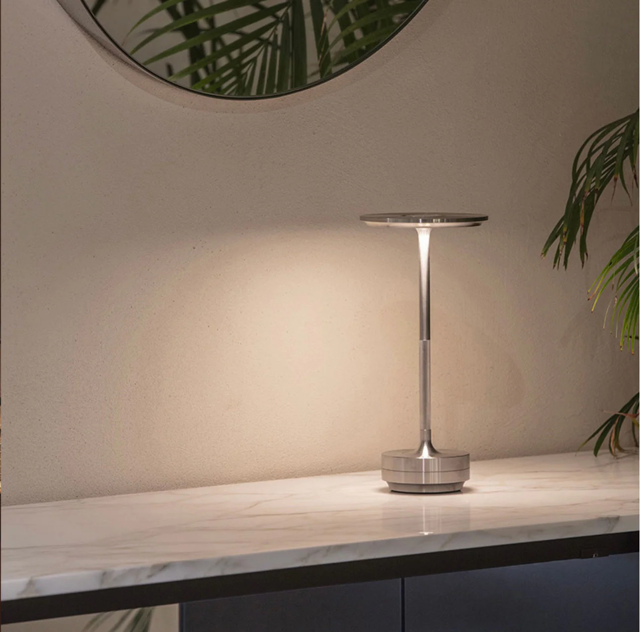 Wireless LED Desk Lamp with Touch Dimmer – Aluminum, IP44 - Image 22