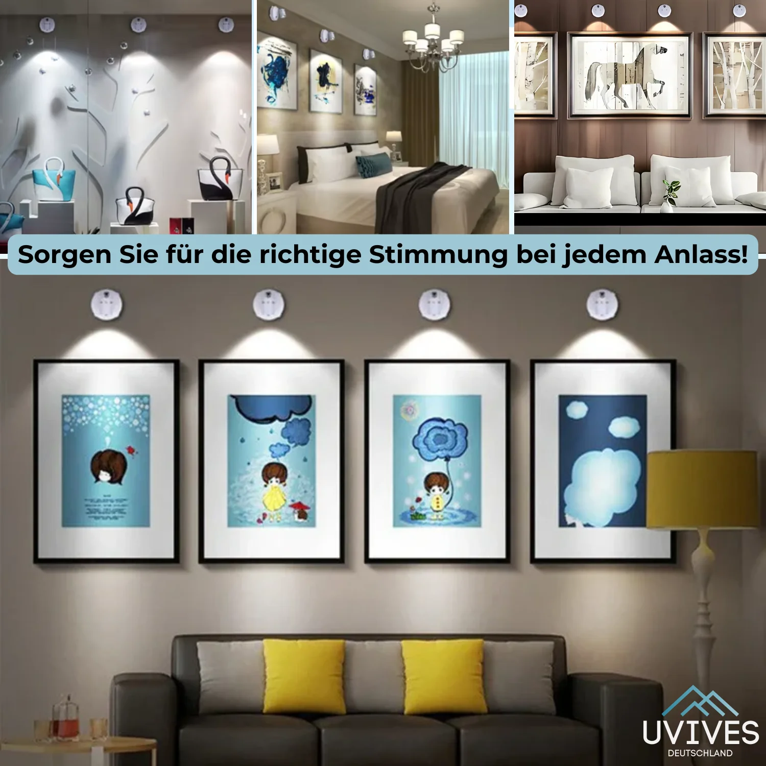 Wireless LED Lamp – Dimmable with Remote, Cord-Free - Image 3
