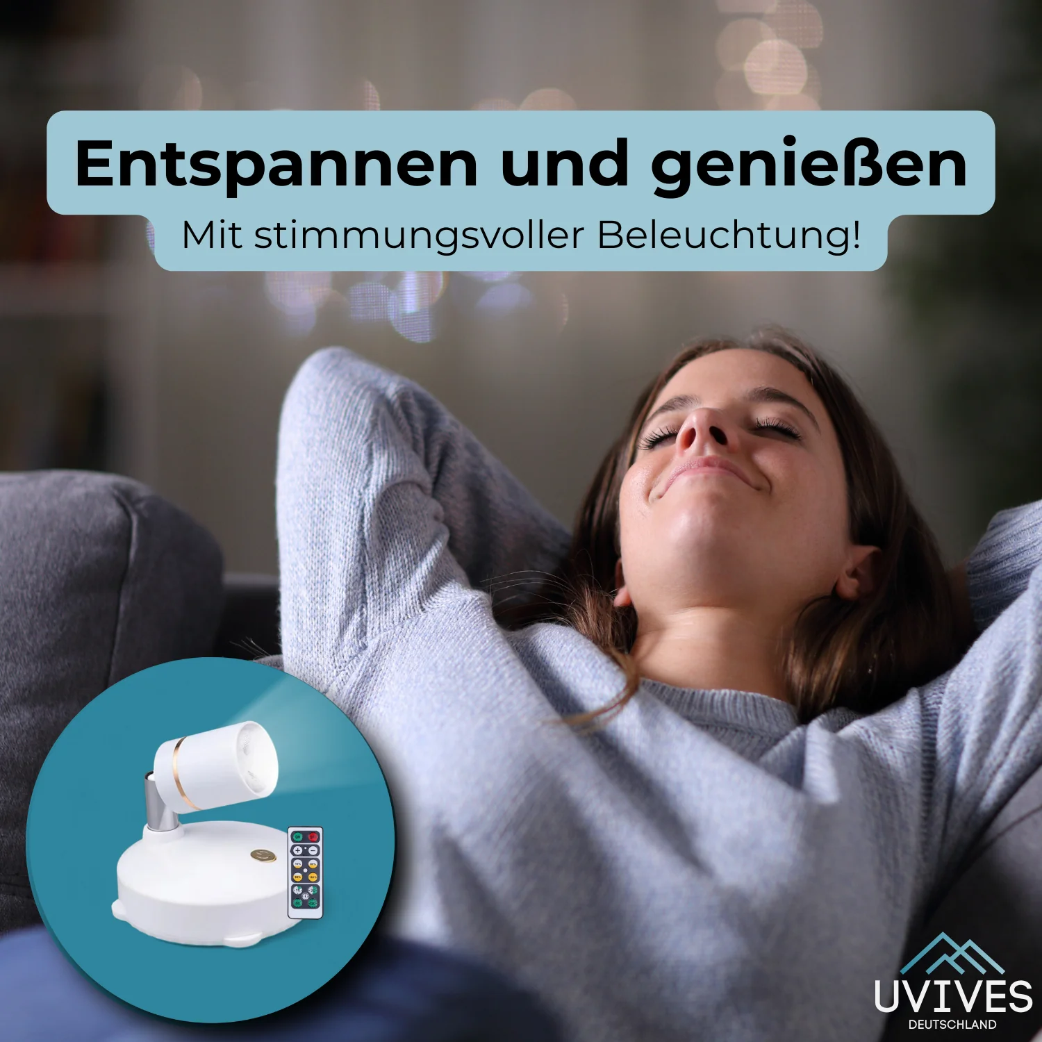 Wireless LED Lamp – Dimmable with Remote, Cord-Free - Image 5