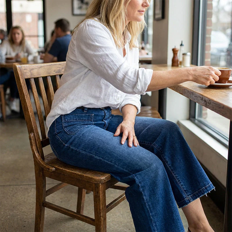 HaloStride™ — Unleash Confidence with Jeans That Celebrate Your Curves and Freedom - Image 8