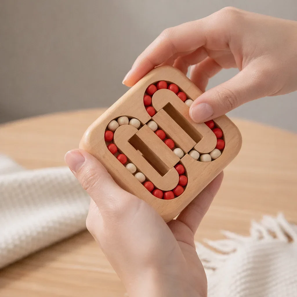 Wooden rotating puzzle game - Image 10